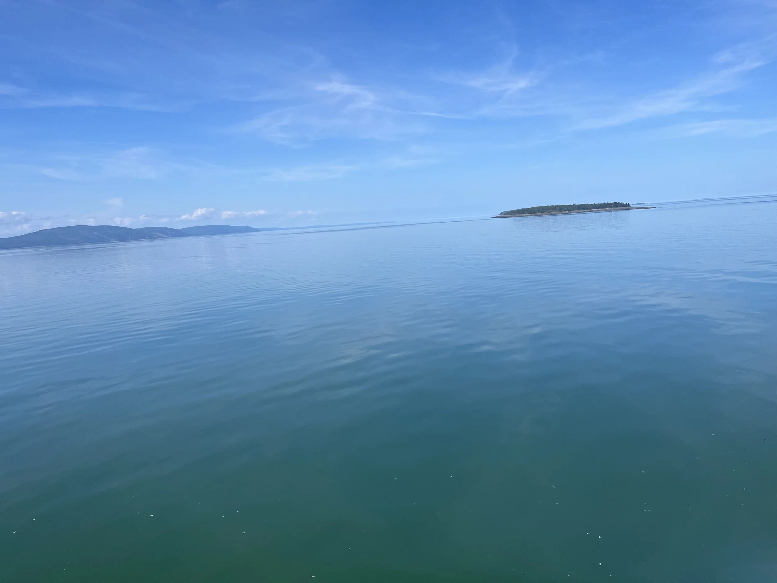 Islands in the St Lawrence river, approx 17 miles across