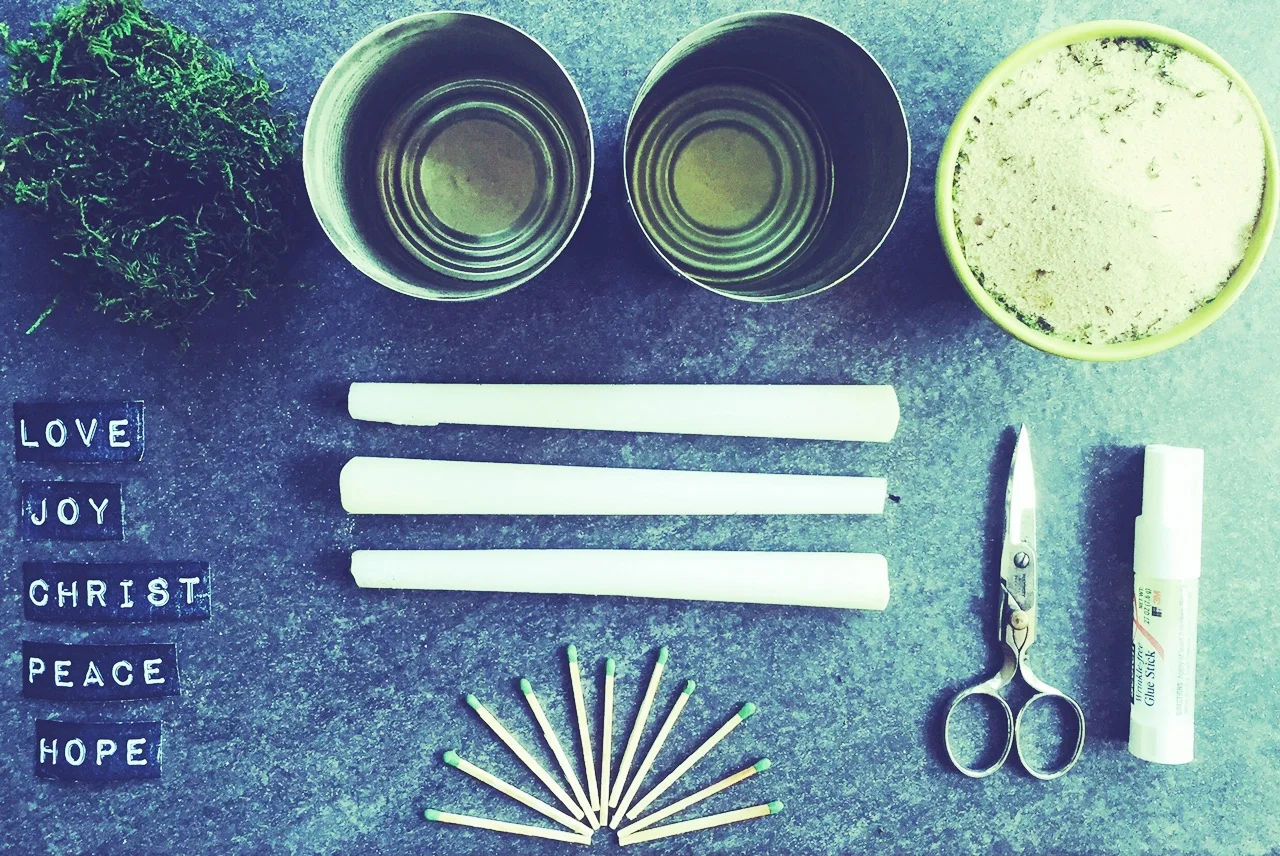 Advent Wreath Tutorial