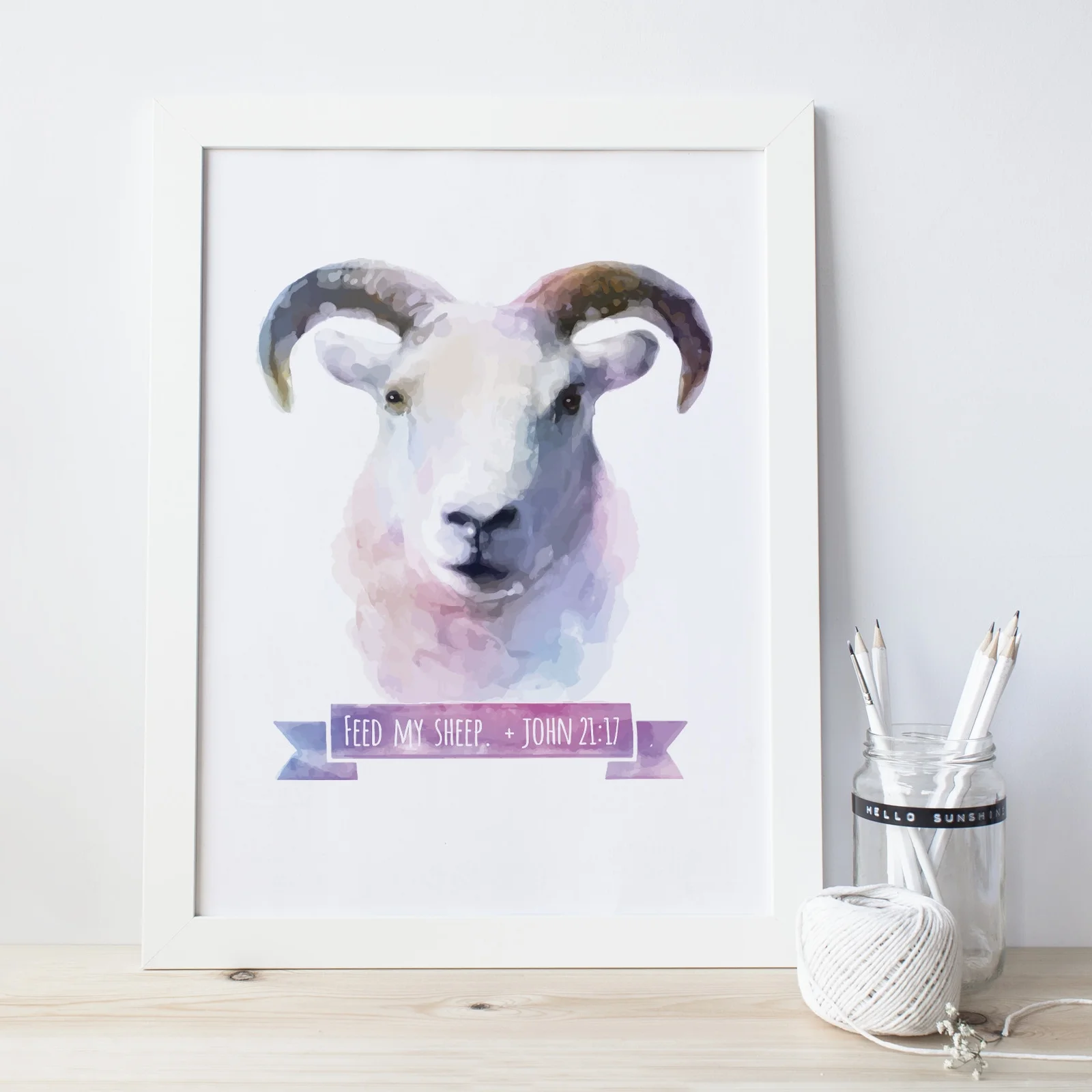 Feed My Sheep (John 21:17)