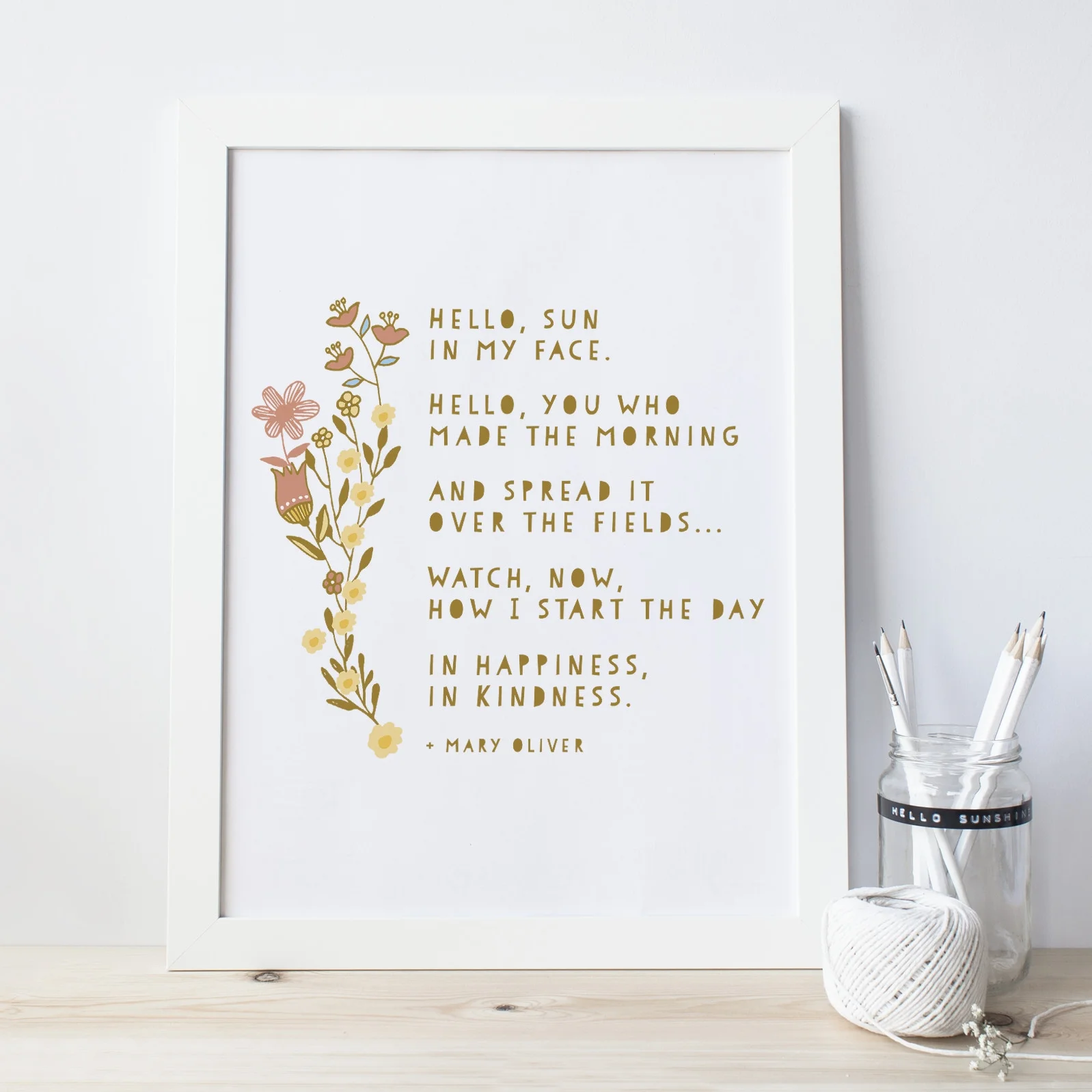 Mary Oliver (Hello!)