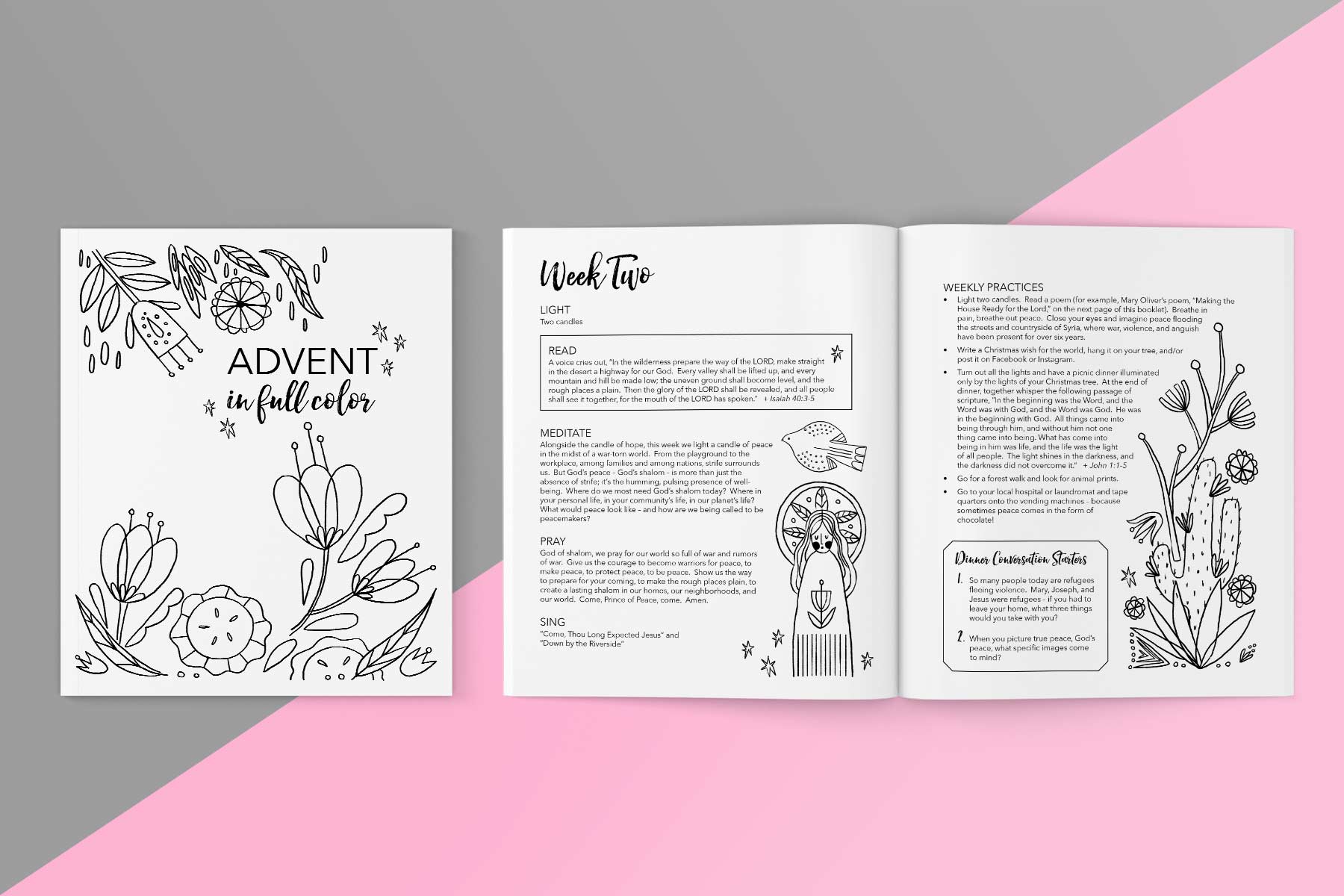 Be Still and Know: A Devotional Coloring Book