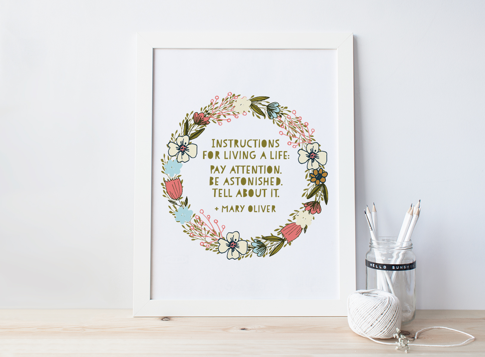 Mary Oliver Clip Art