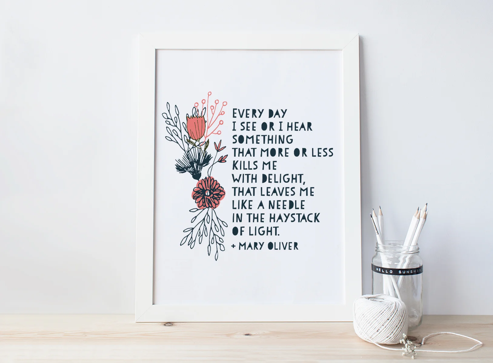 Mary Oliver Printable