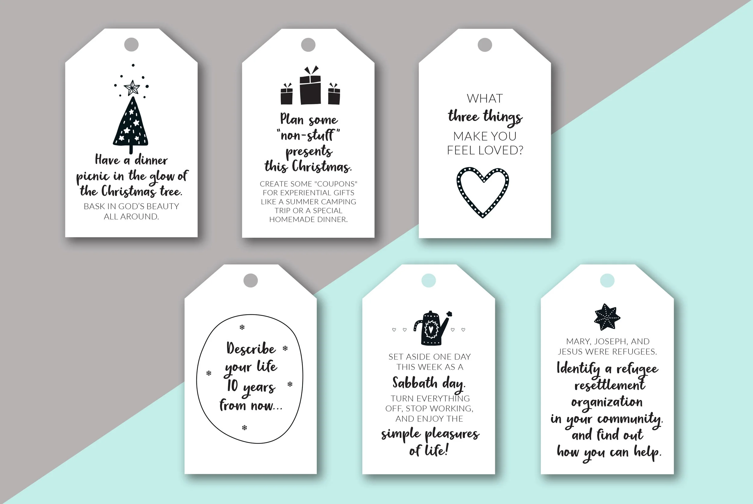 Mason Jar Advent Calendar
