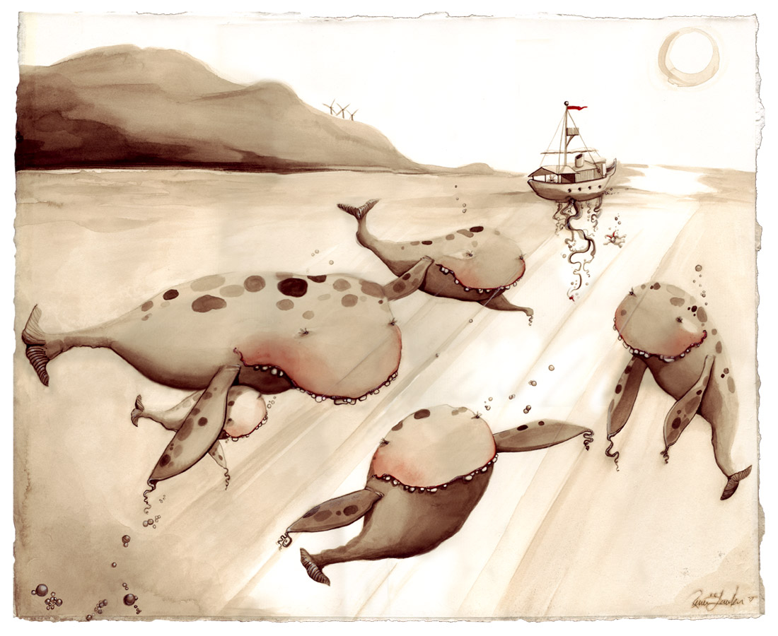 Solar Whaling