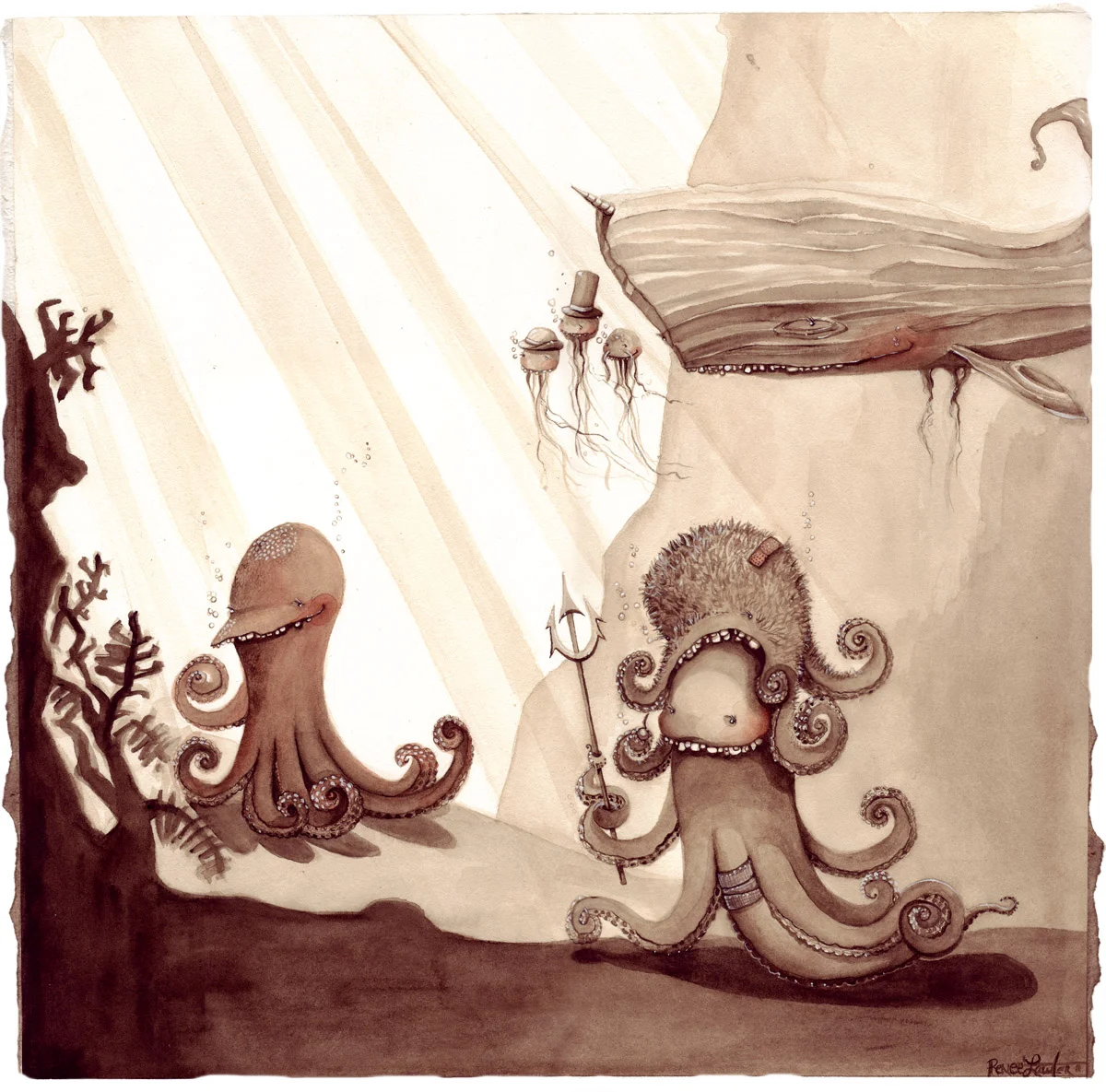 The Queen and Her Court