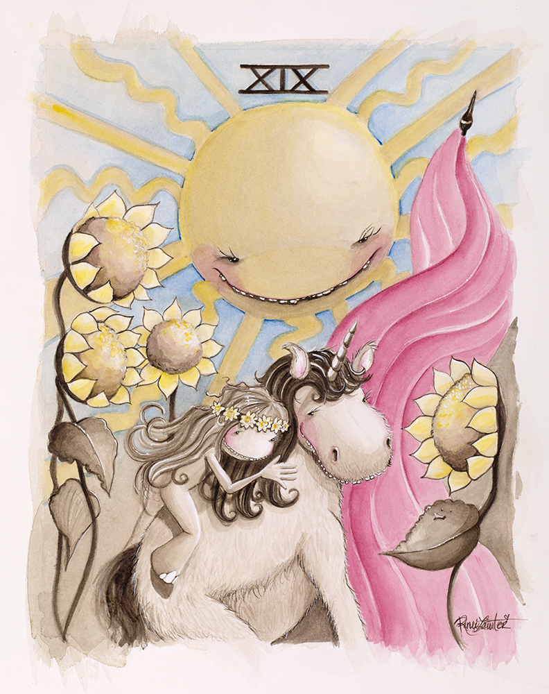 The Sun Card : Tarot Series