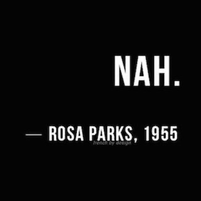 #enoughsaid #rosaparks #activist