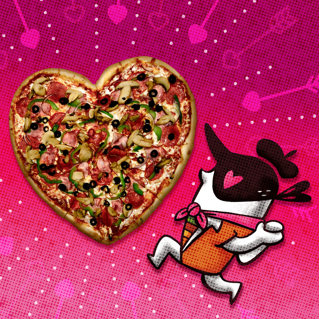 The Pizza Joint | Heart Shaped Pizza
