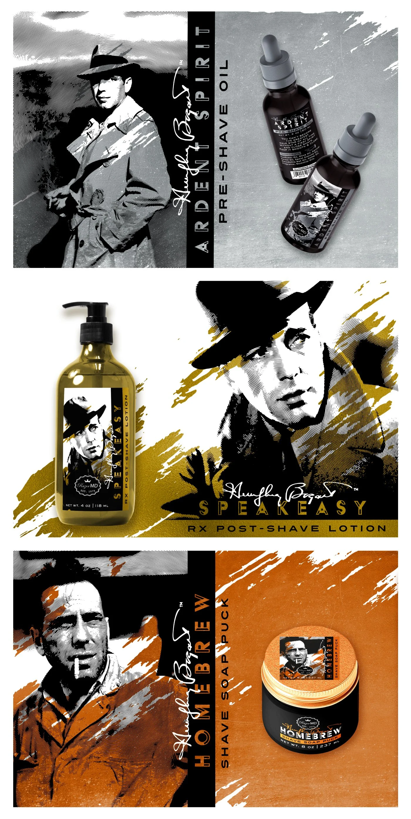 Razor MD® X Humphrey Bogart Collection