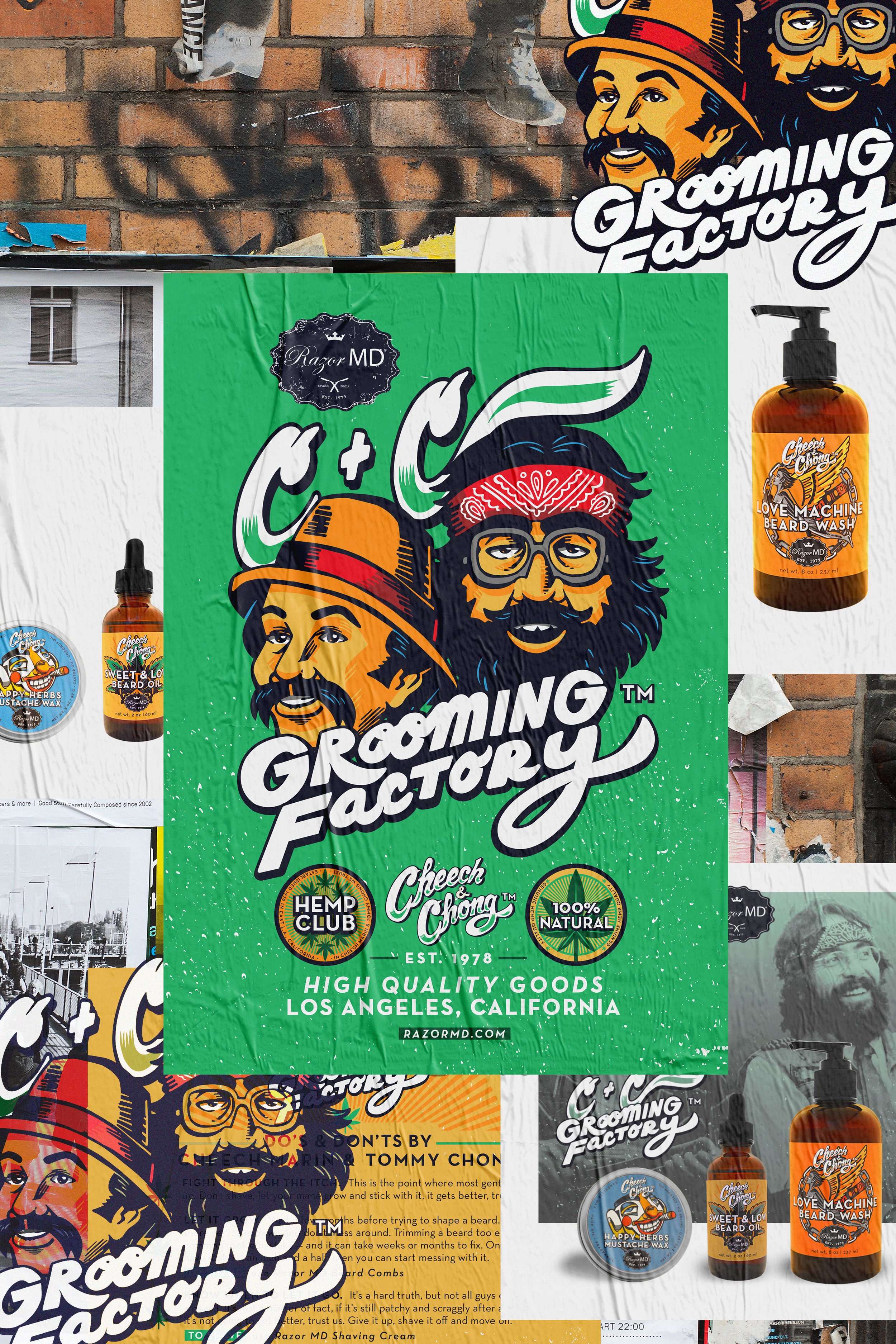 Razor MD® X Cheech & Chong™ - C + C Grooming Factory