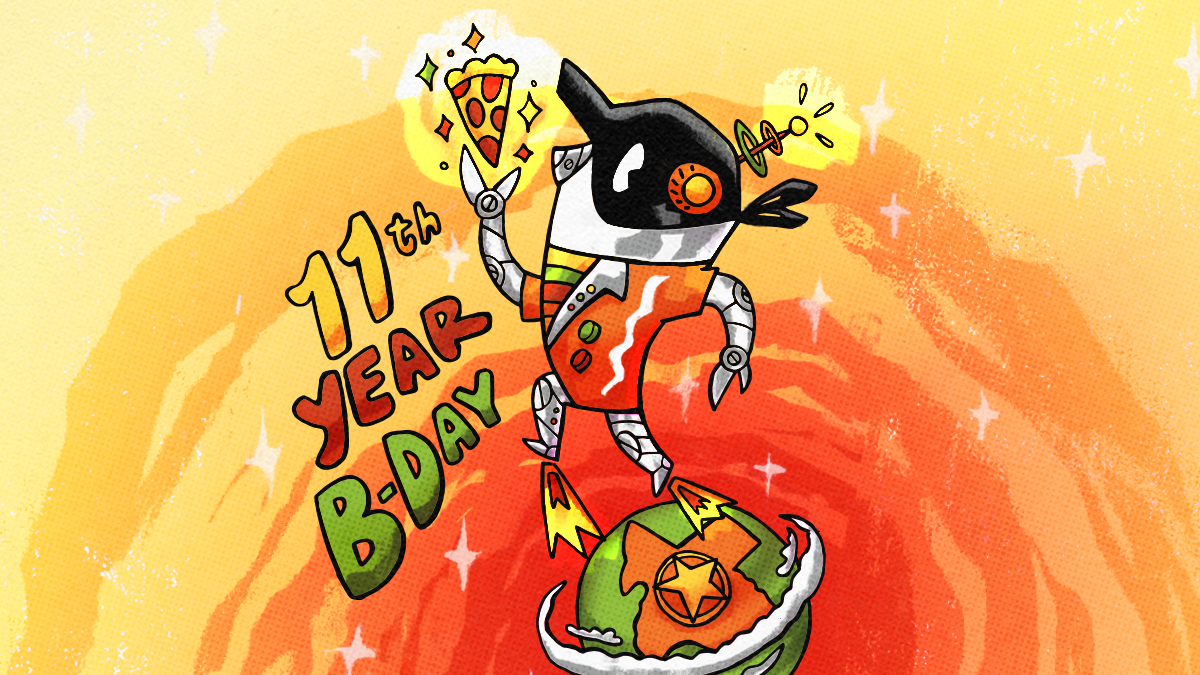 The Pizza Joint® | 11th year anniversary social media banner