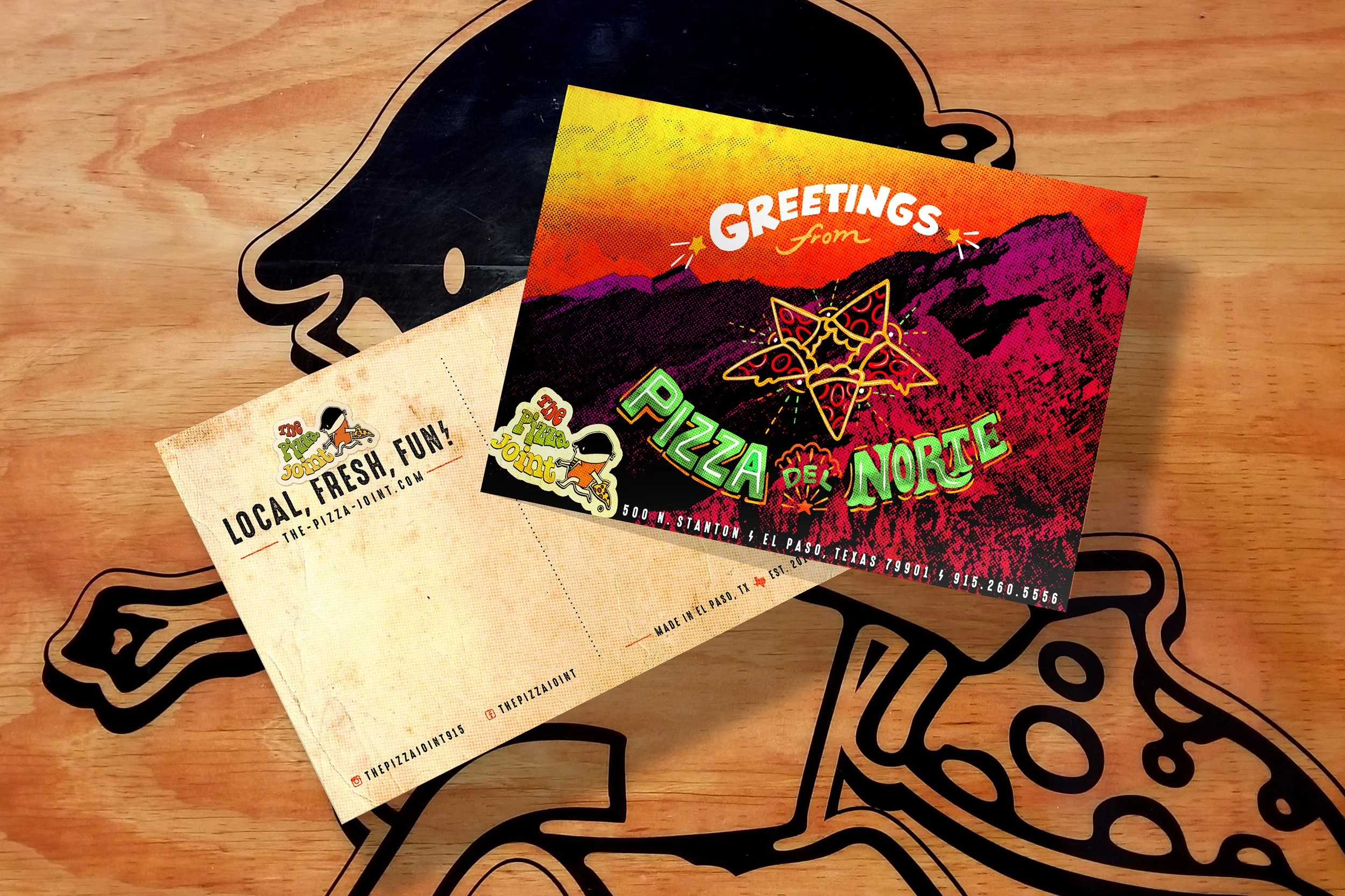 The Pizza Joint® | "Pizza Del Norte" Postcard