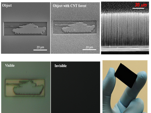 Carbon nanotube 'space camouflage' coating invented