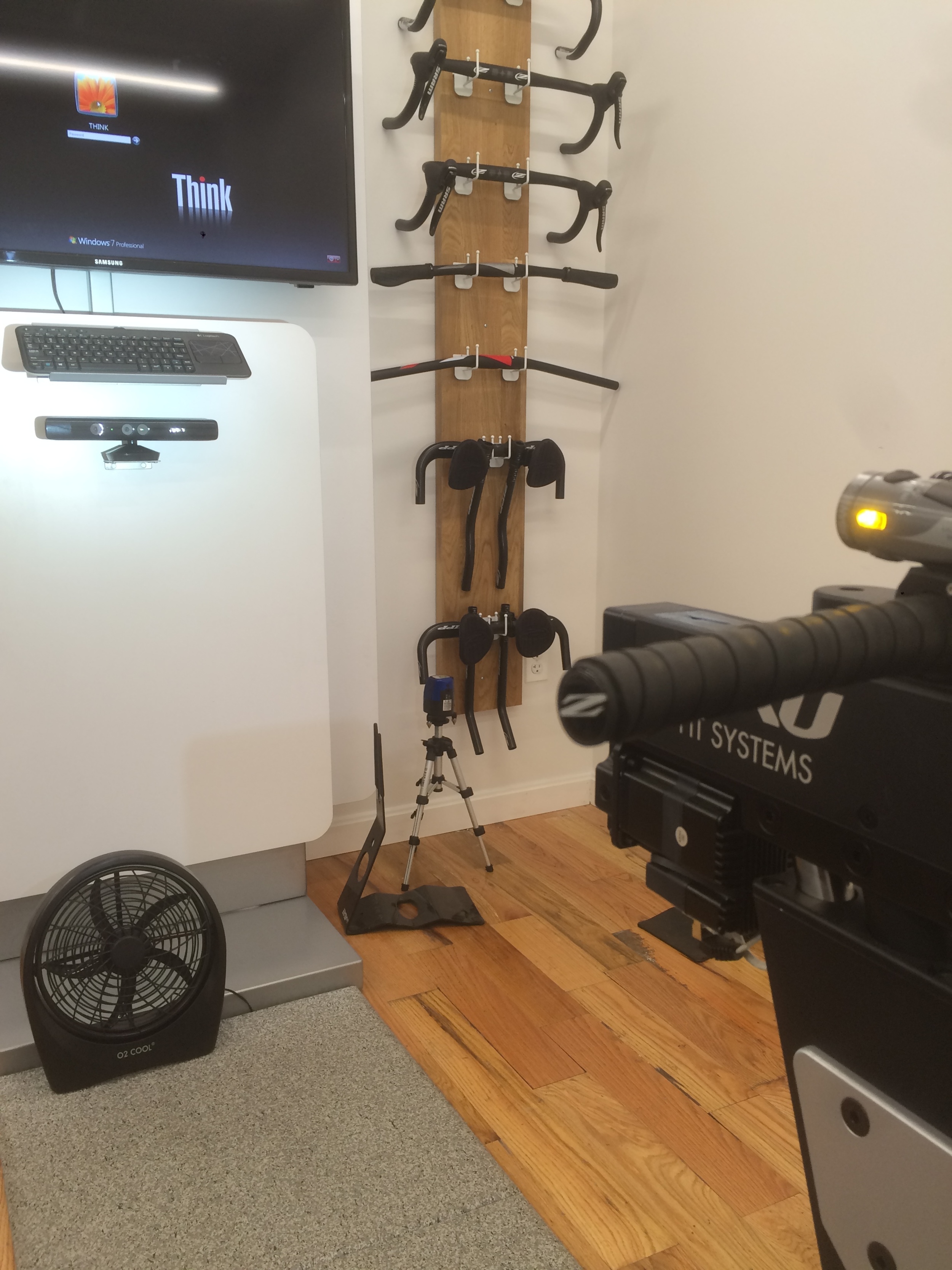 The Light & Motion Urban 800 casts a lot of light to the front and sides.