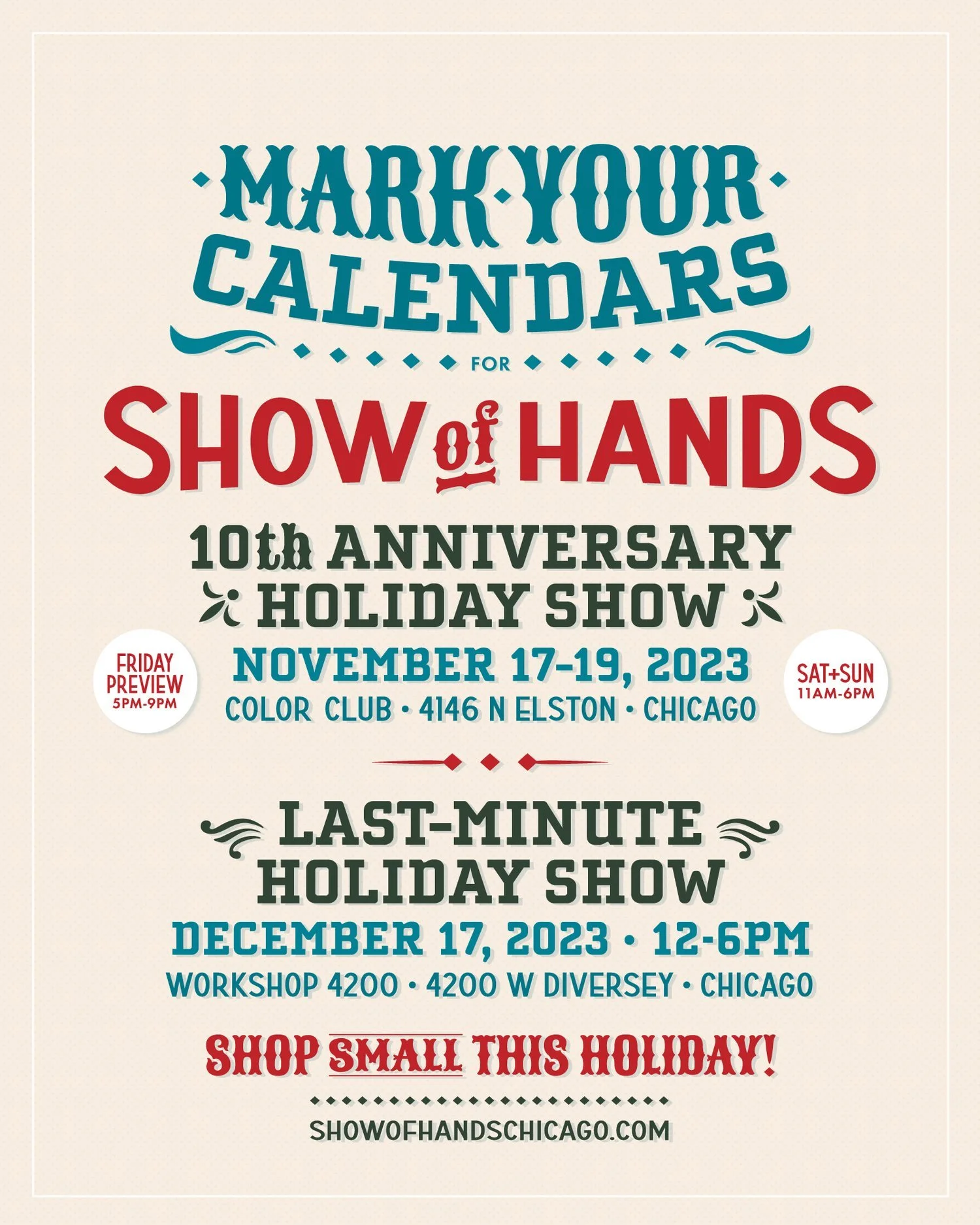 Show of Hands Last Chance Holiday Show (Copy)