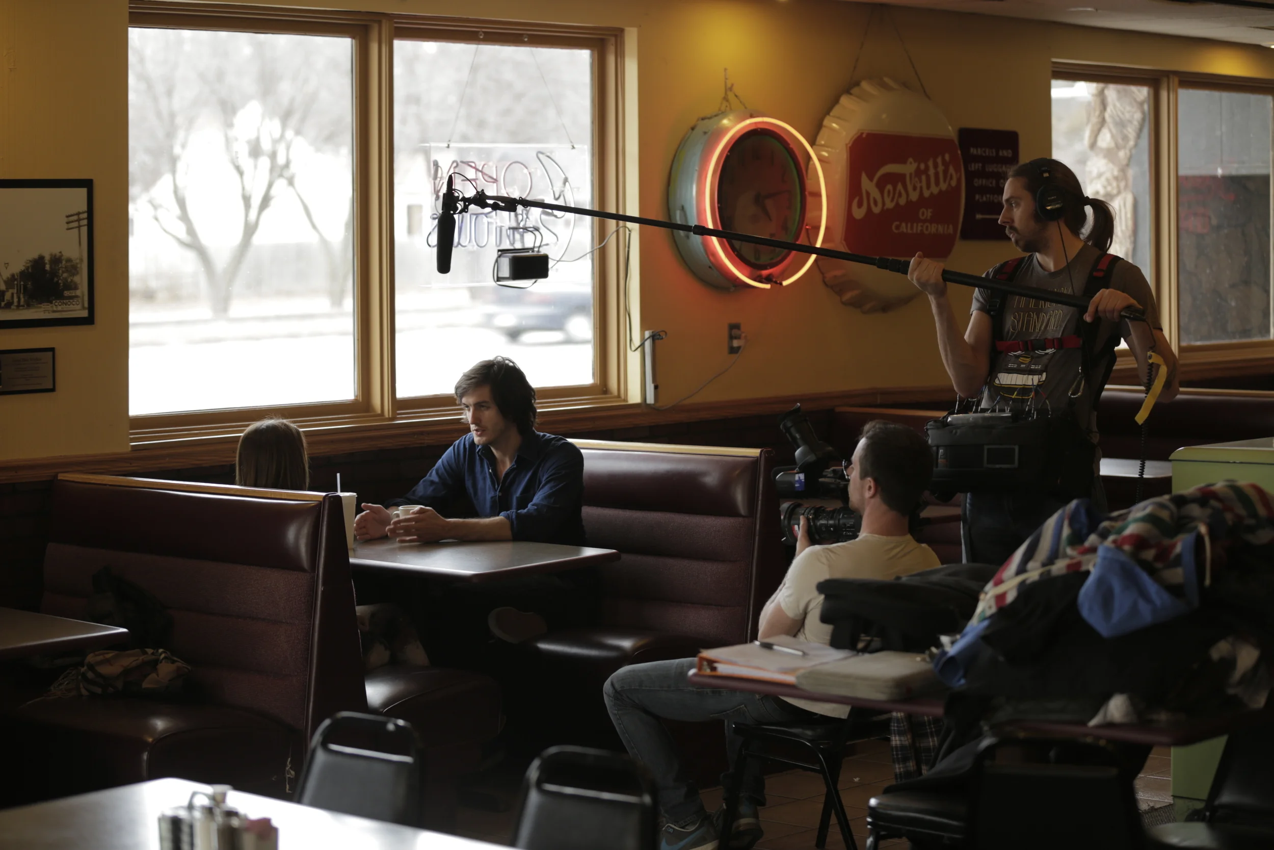 Behind the scenes with Paige