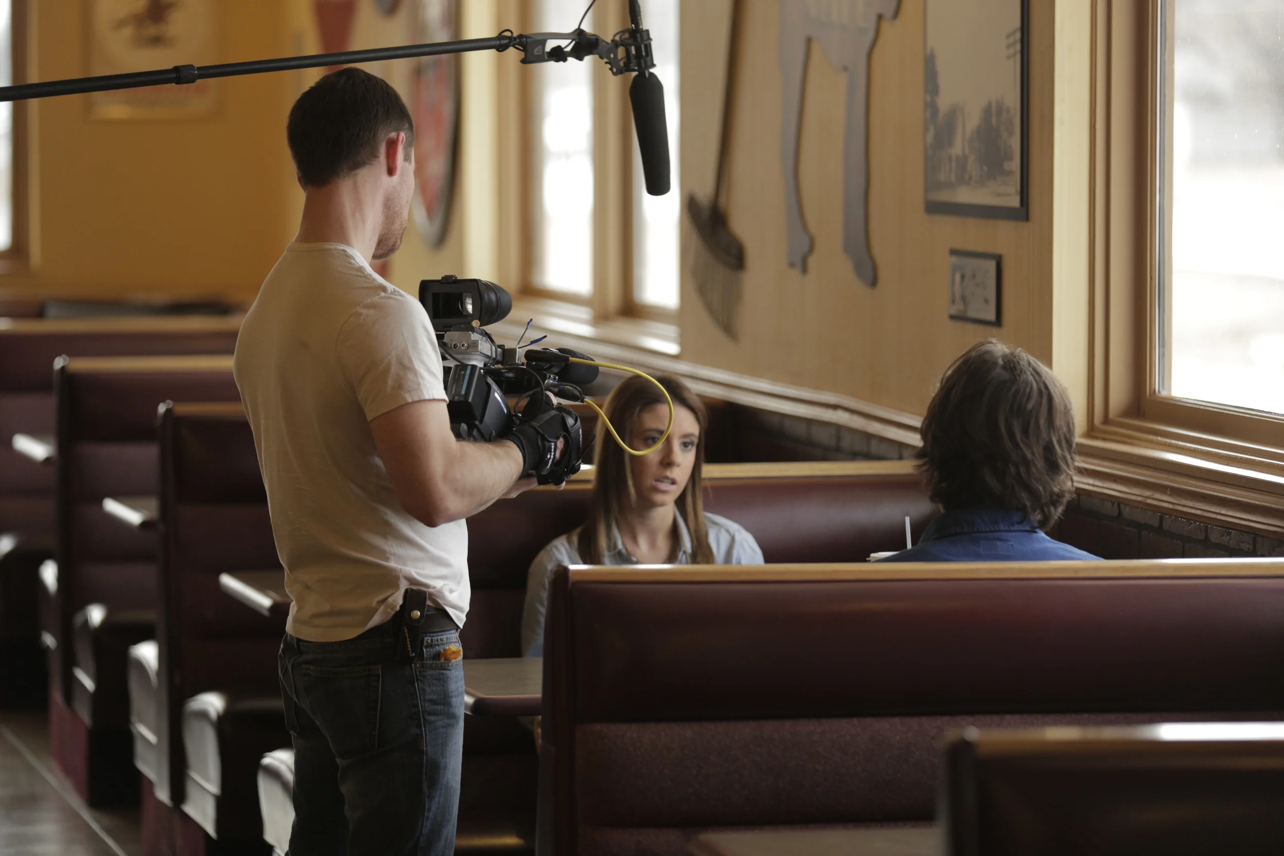 Behind the scenes with Paige