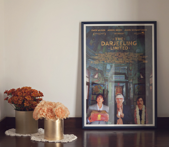 Produzimos o quadro do 1o filme que eles foram ver juntos no cinema