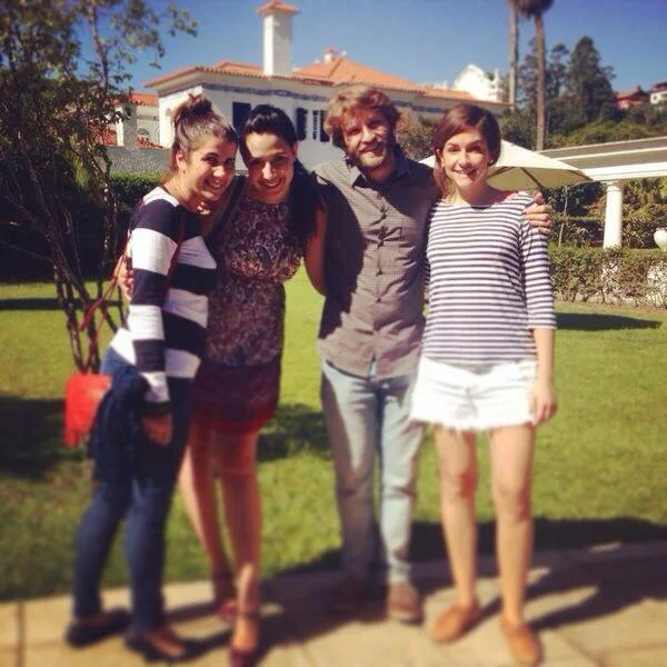 Lari, Bia, Alex e Rafa.