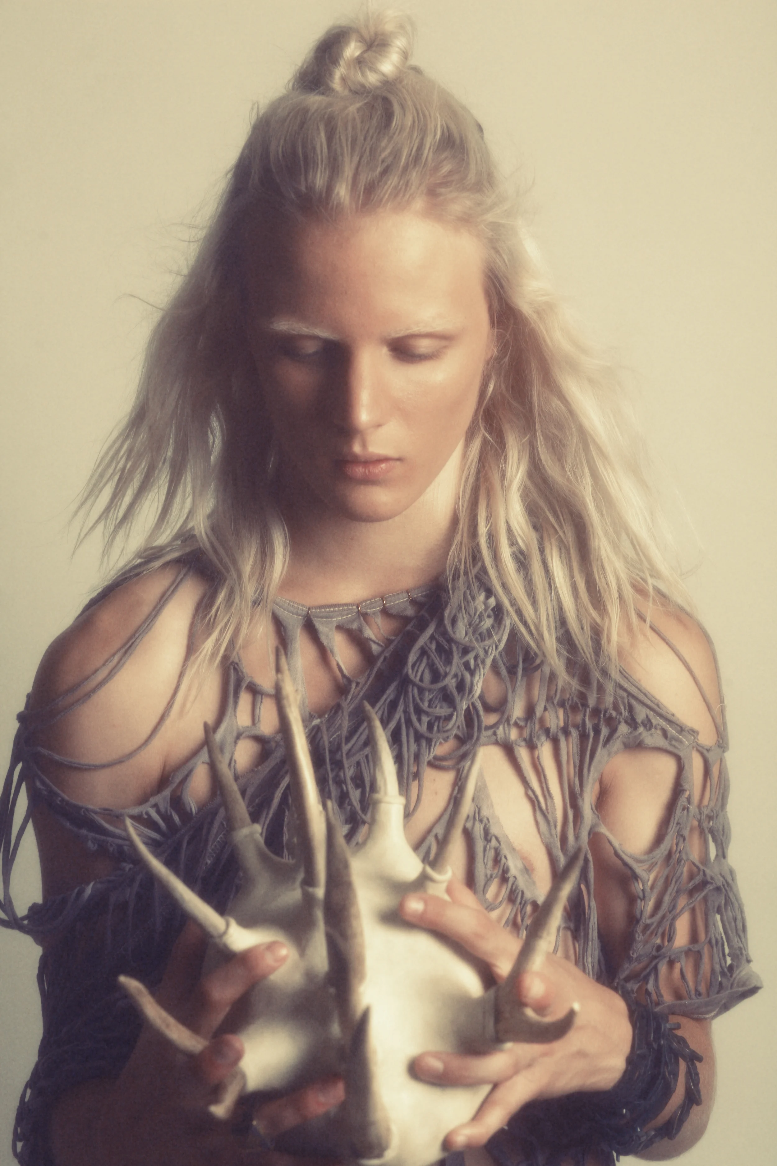 Makeup: Jérémy Kaikala - Hair: Elle Hoppenstedt - Stylist: James Juarez, Victor Jonas and Julia Matteson - Photography: Siouxen Kang - Model: Dylan Fosket