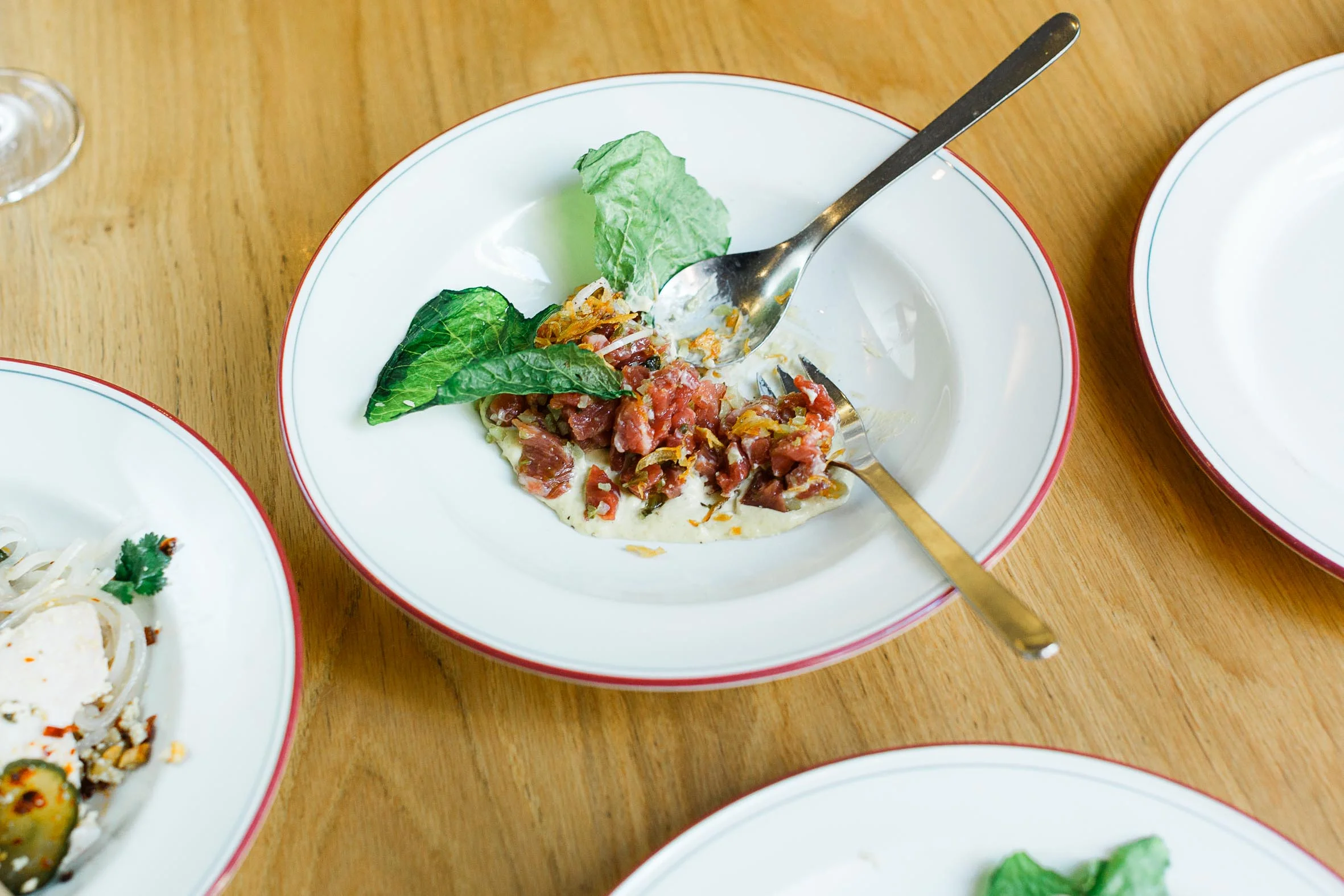 It is what happens when Scandinavian design makes love to a Japanese restaurant. 