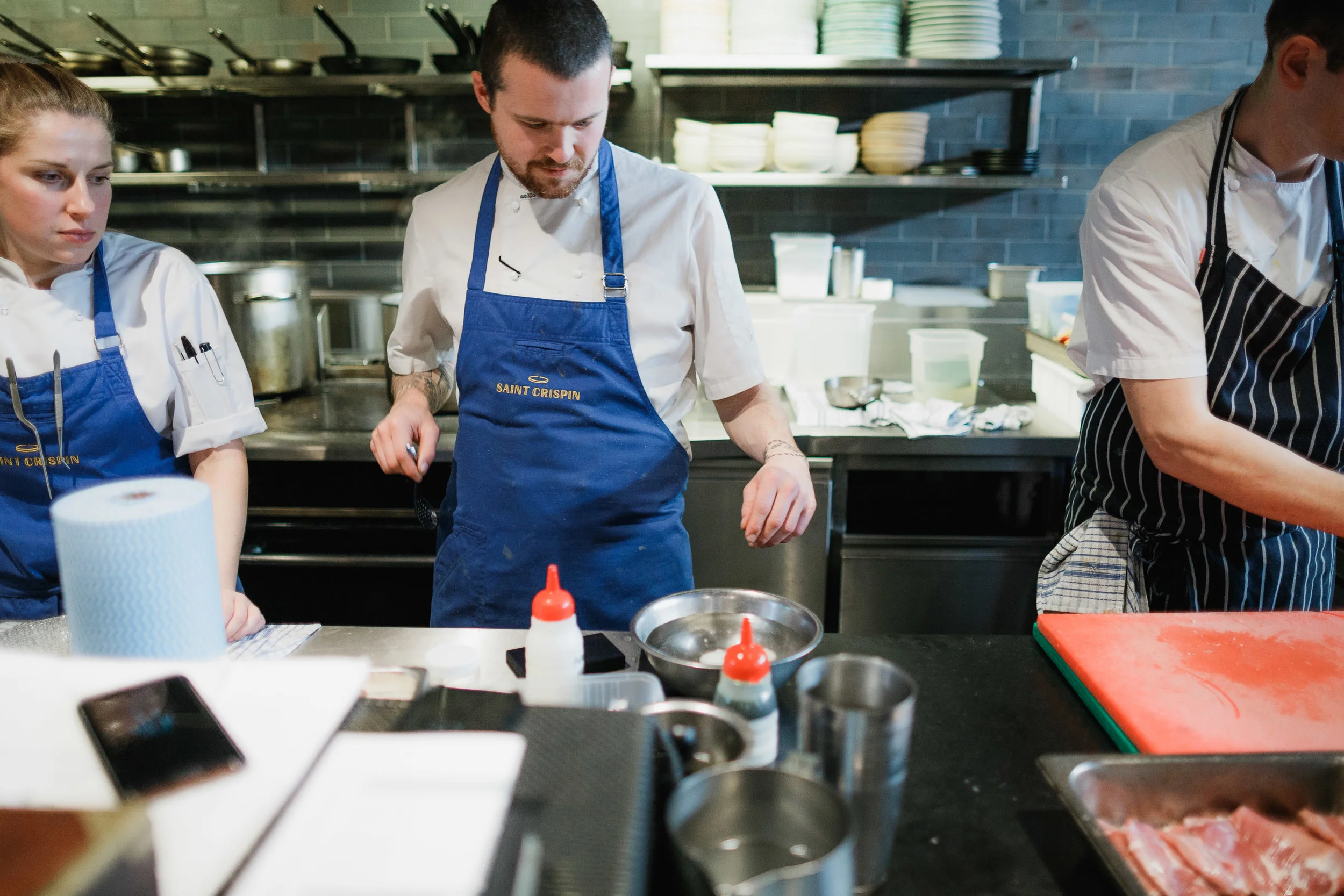 It has two hats from the good food guide, but doesn't take itself too seriously. 