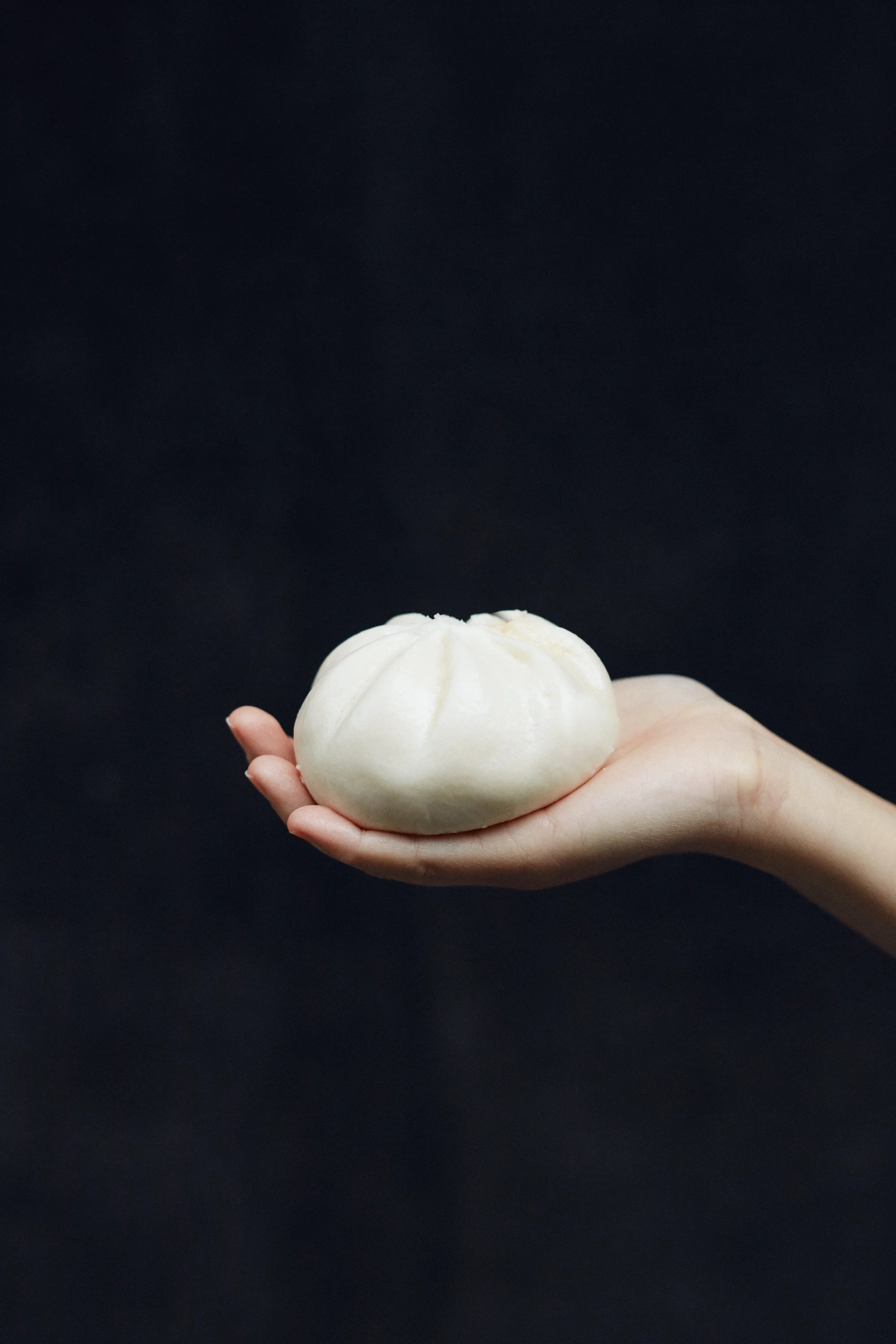 Bao - a Chinese steamed bun with a filling of meat or vegetables.