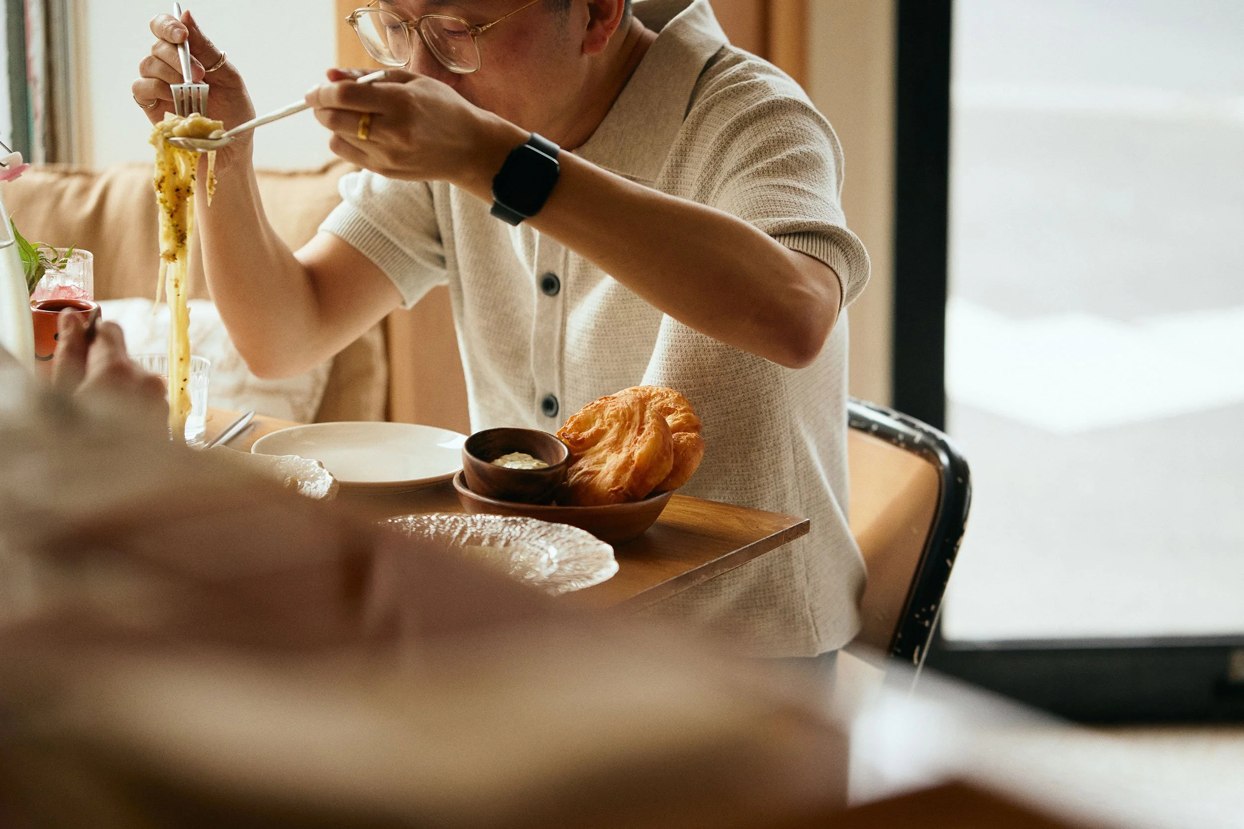 Pebble is chef Cam Tay-Yap's wandering stone.
