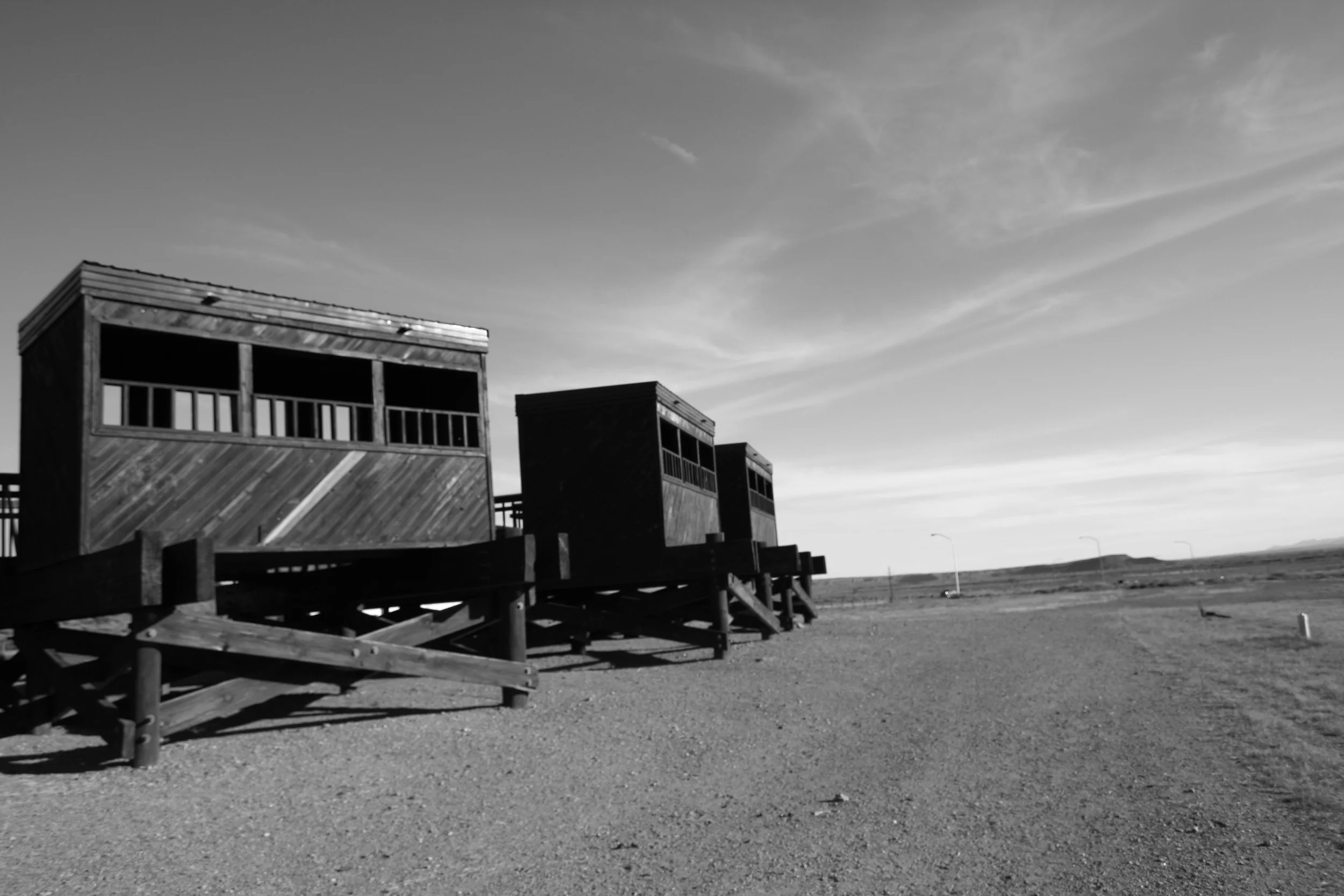 Shelter.  A Highway Rest Stop, NM