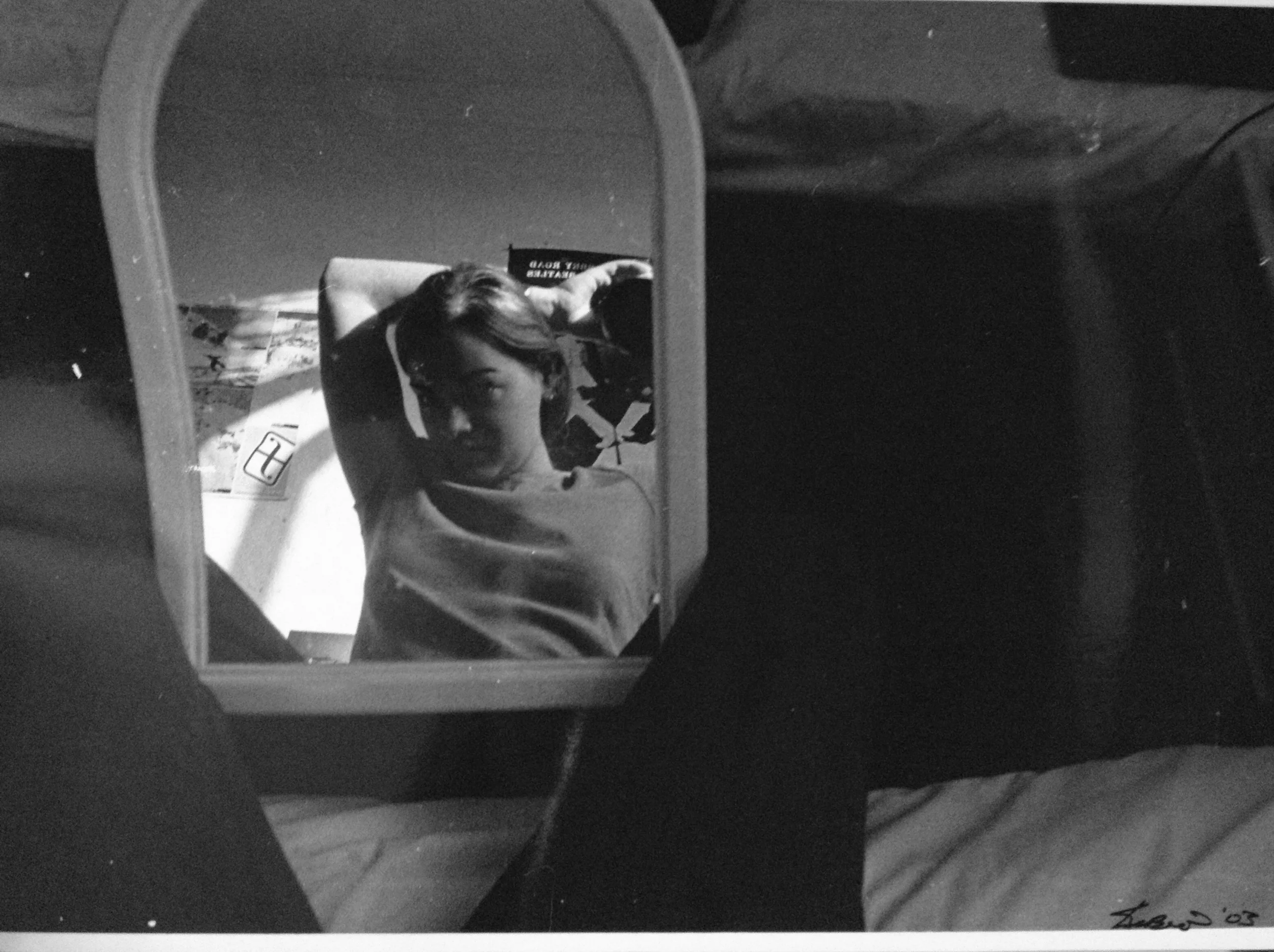 Selfie - Pentax K1000 (2003)