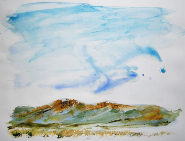 Grassy Autumn Mountains