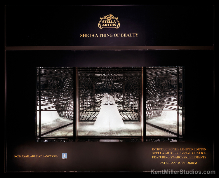 Stella Artois Holiday Window