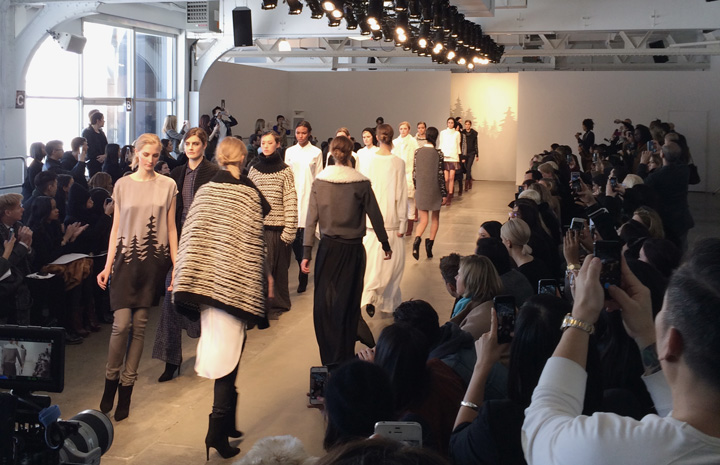Tess Giberson SS14 Fashion Show