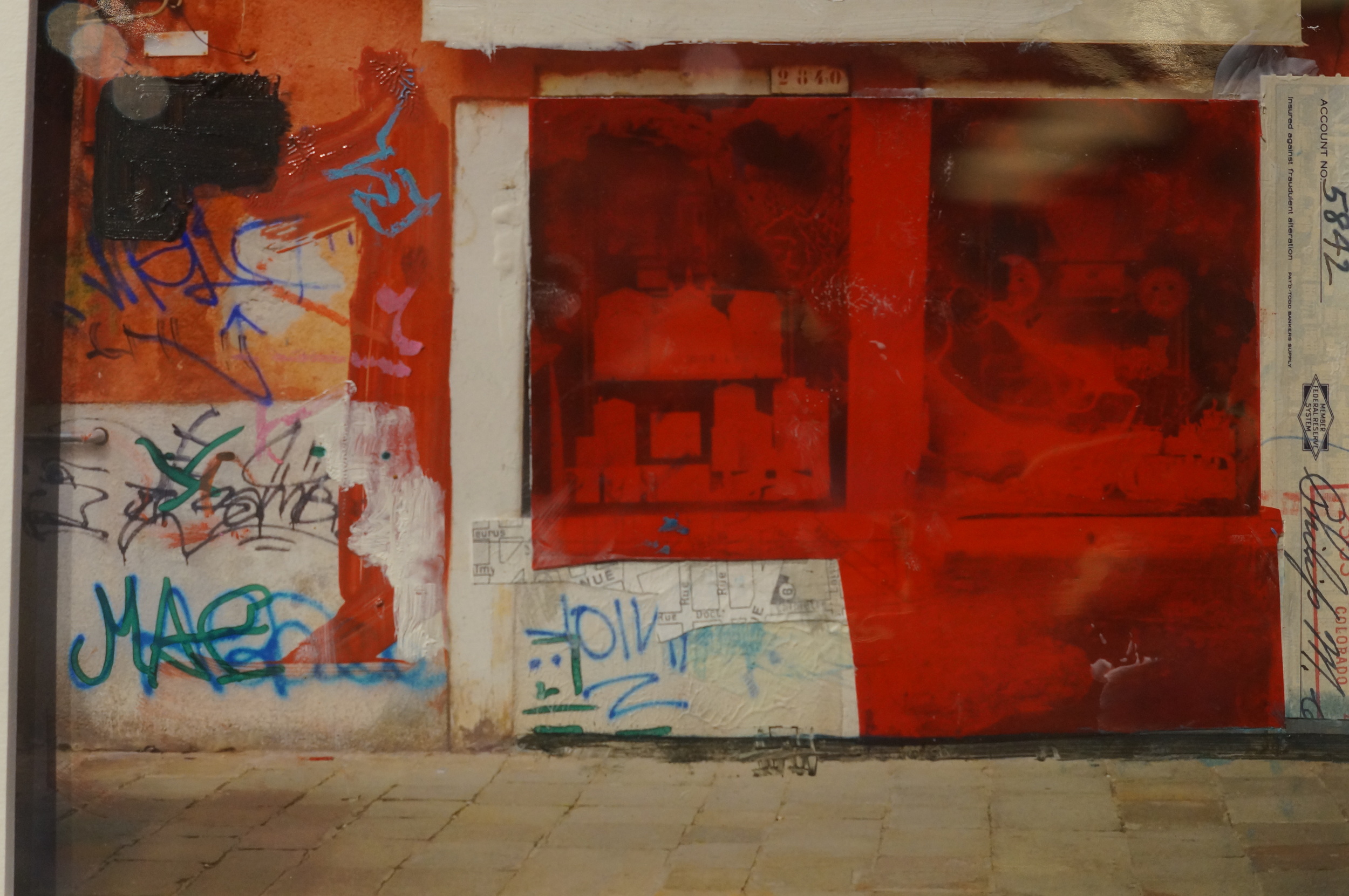   Frari II &nbsp;&nbsp; 8"x10"&nbsp;&nbsp; Oil, pencil, spray-paint on paper &nbsp;&nbsp; 2013  SOLD           