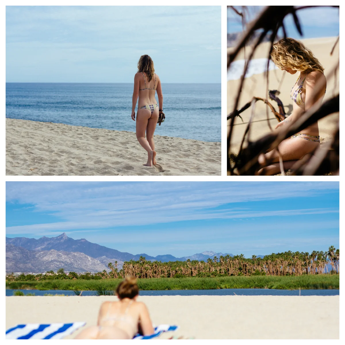 A short 10 min walk from town along a beautiful estuary brought us to an empty beach, with some incredible scenery. 