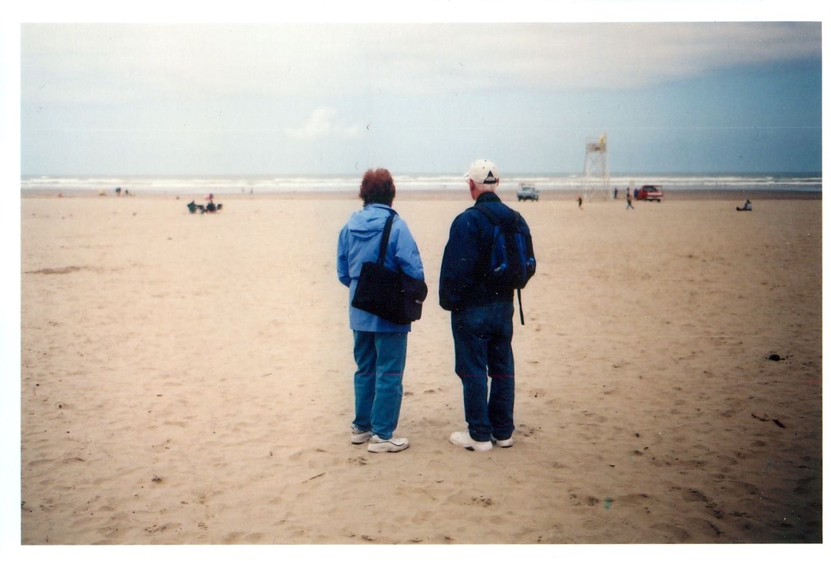 mom and dad, the OR coast, 2011