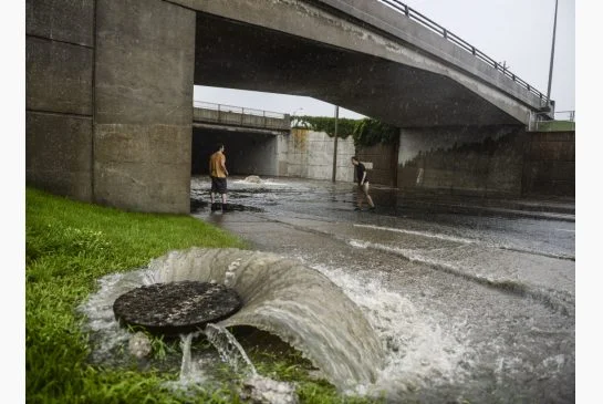 Not everything you flush down the drain in Toronto ends up at a sewage treatment plant. July 8, 2013.