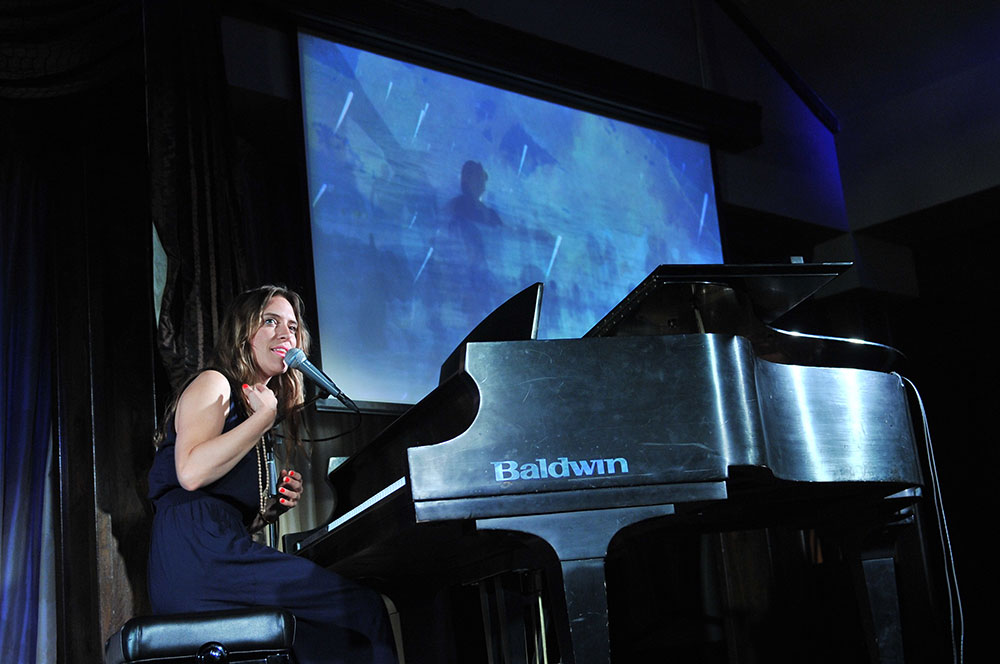 Feist performing at the 2014 Waterkeeper Gala in Toronto. (Photo: Lake Ontario Waterkeeper)