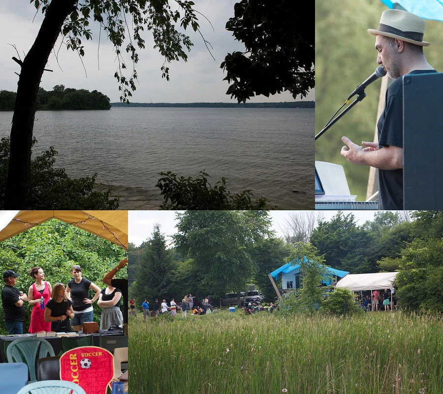 Images from 2014's Joe Burke Wolfe Island Literary Festival. (Photos by Lake Ontario Waterkeeper)