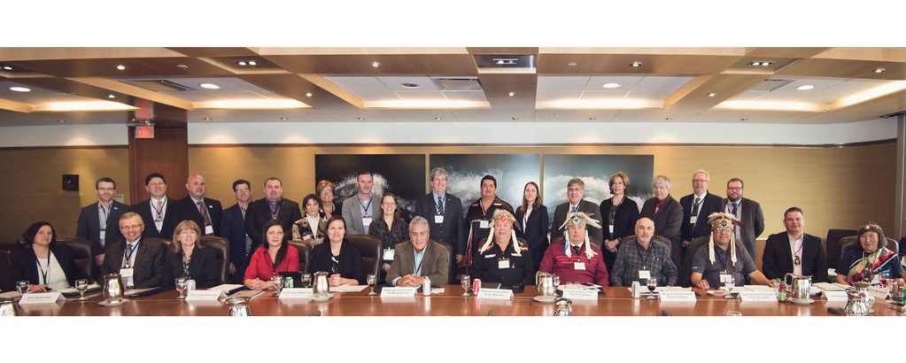 The first Great Lakes Guardian Council. (Photo via the Ontario Ministery of the Environment and Climate Change)
