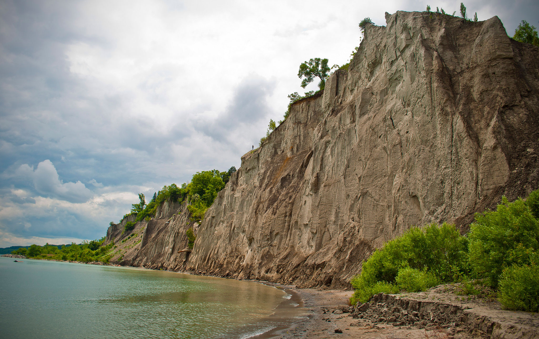 Scarborough Bluffs landscape. (Photo by Philip Li )