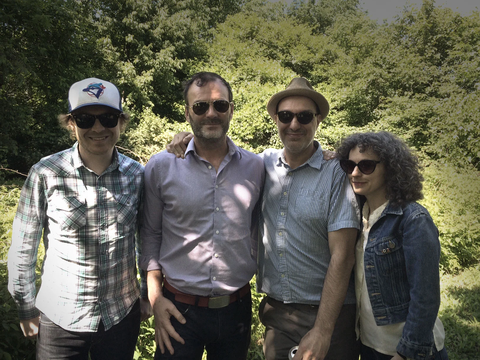 Left to right: Mark Medley, Mark Mattson, Dave Bidini, and Janet Morassutti at last year's Litfest. (Photo via Lake Ontario Waterkeeper)