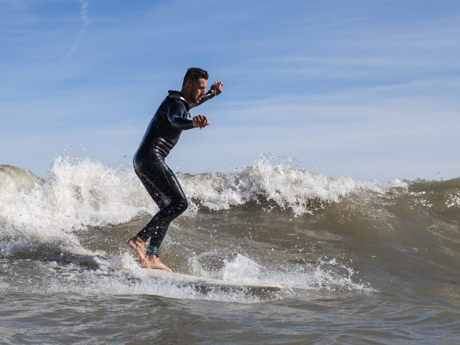 Antonio Lennert of Surf the Greats. (Photo by Lucas Murnaghan)