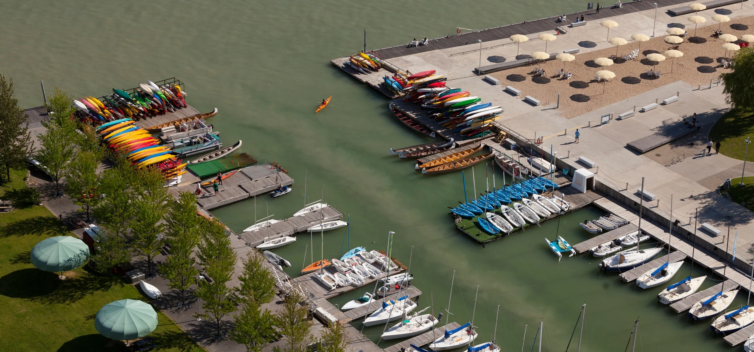 A combined sewer overflow (CSO) empties into the Toronto Harbour at Rees Street slip, one of the three Inner Harbour sites monitored by Waterkeeper. Photo by Jim Panou.