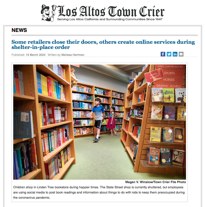 Los Altos Town Crier Mentions Present Gift Store