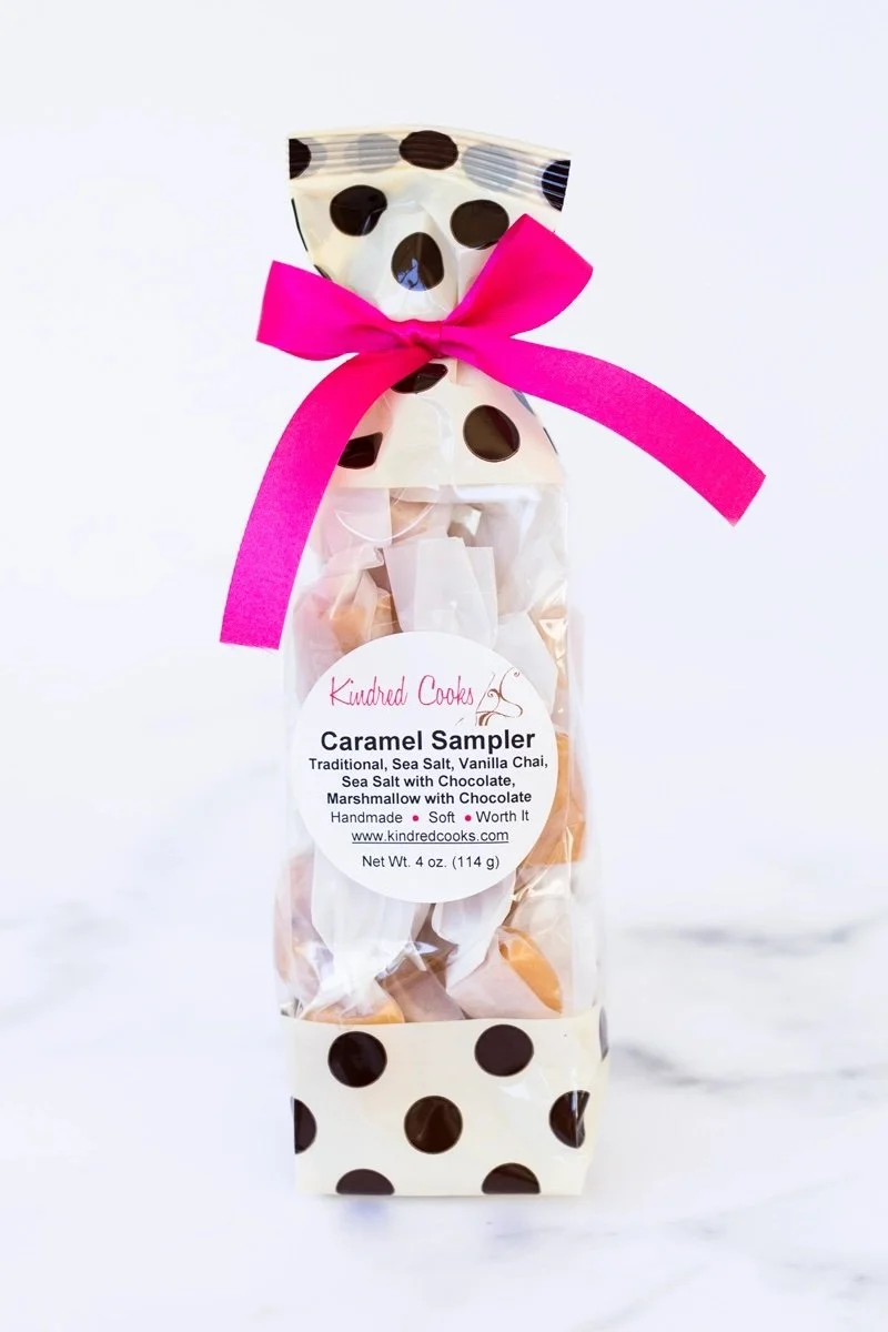 Kindred Caramels - Sea Salt or Sampler Bag