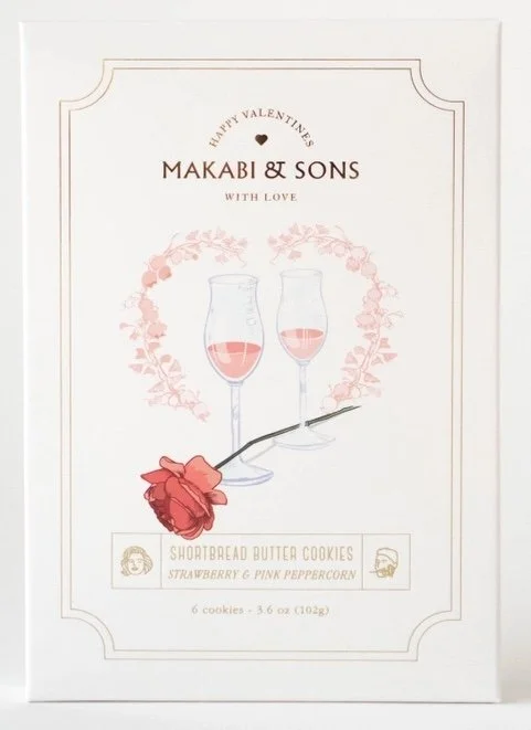 Makabi Shortbread Cookies  (Pre-order arrives ~2/1)