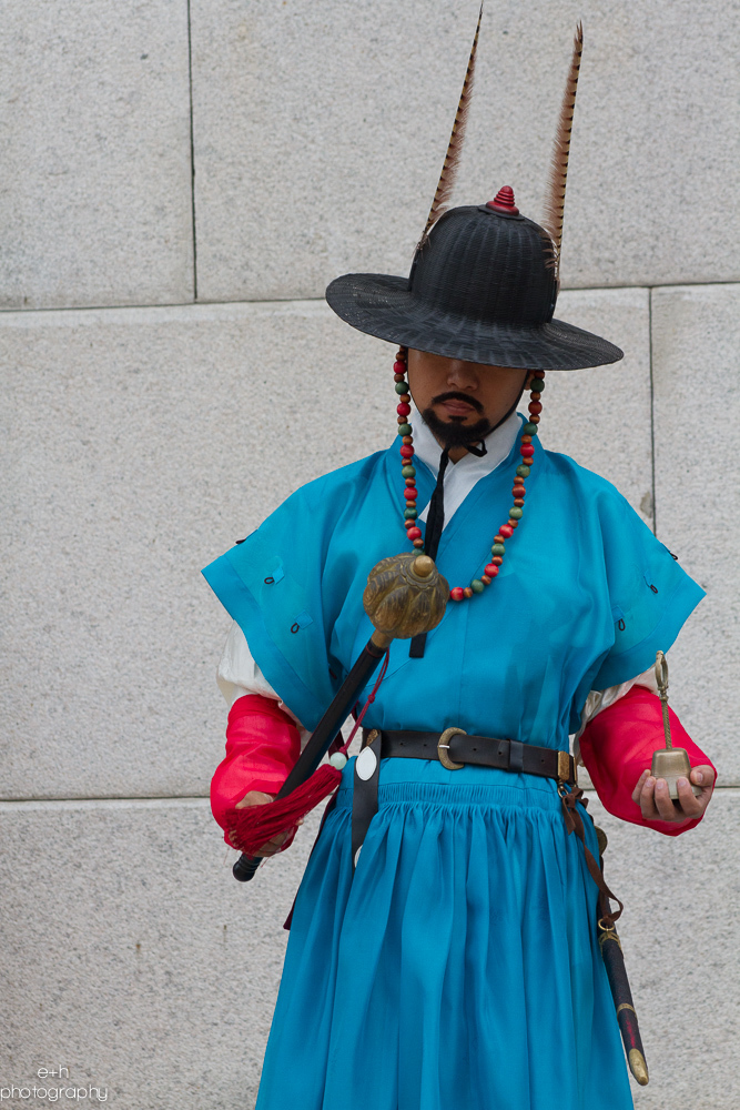  Gwanghwamun Royal Guard  Gyeongbokgung Palace - Seoul, South Korea 