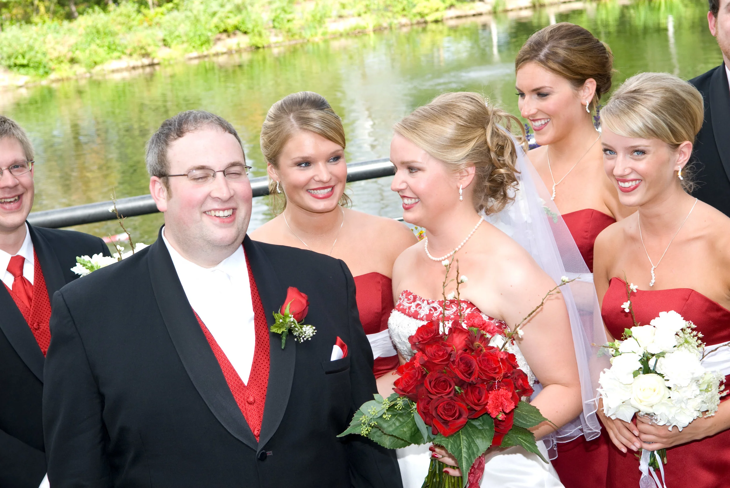Here we are with our beautiful siblings! (Sorry Jake, this was the only picture I had of all 5 of us)